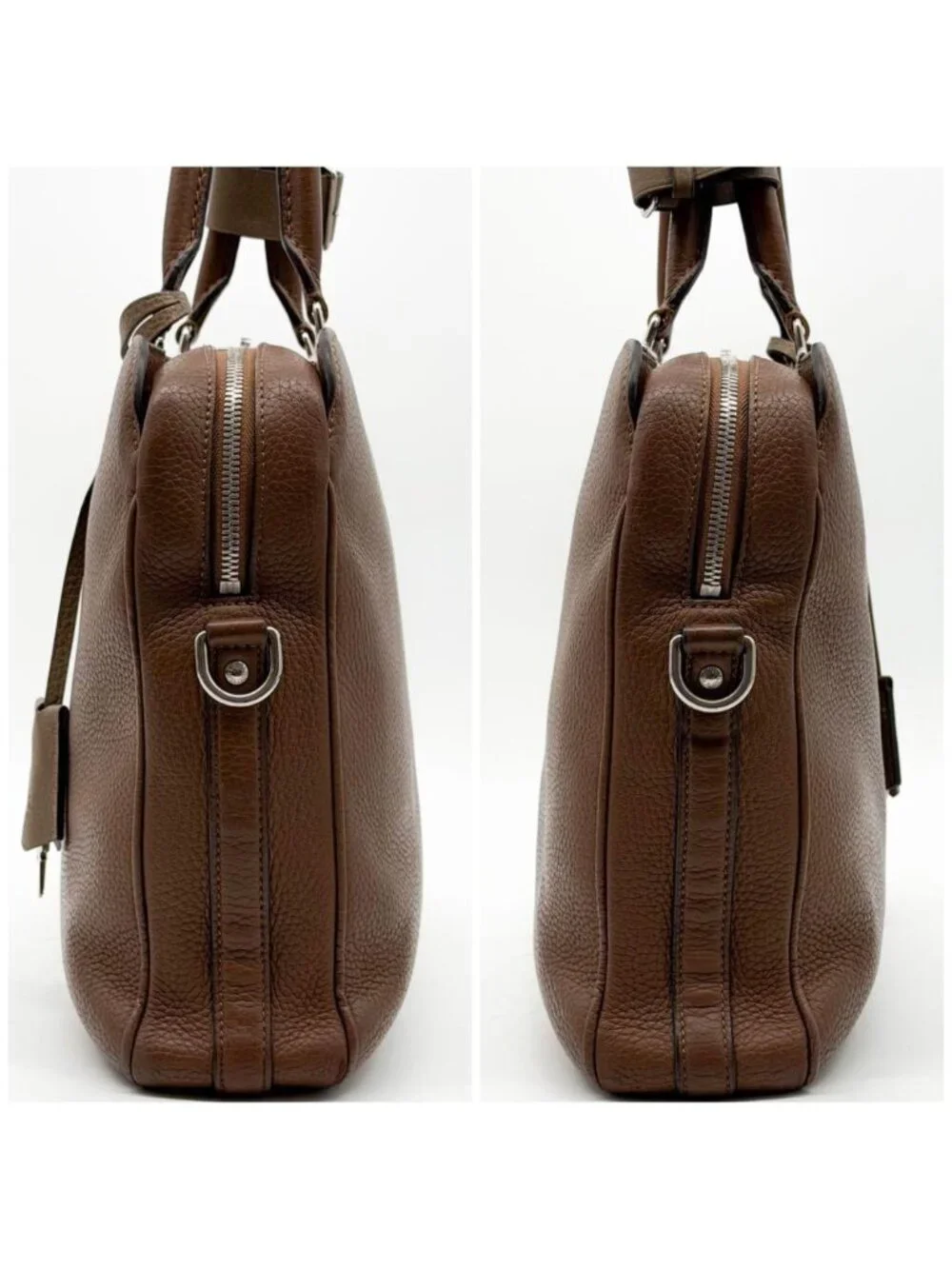 Louis Vuitton Alma de MM Taurillon 2-Way Briefcase
